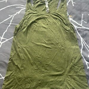 Lululemon Olive Green Women's Tank Top